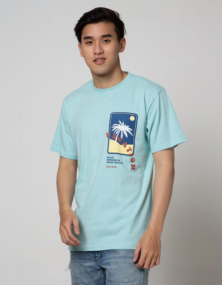 Nevada Short Sleeve T-Shirt Print Vacation