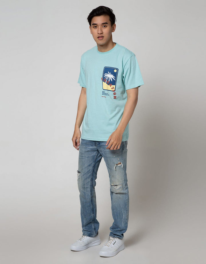 Nevada Short Sleeve T-Shirt Print Vacation