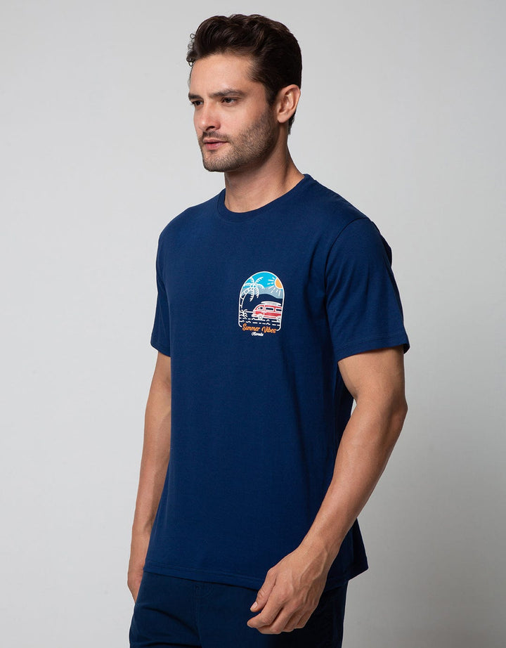 Nevada Short Sleeve T-Shirt Print Summer Vibes