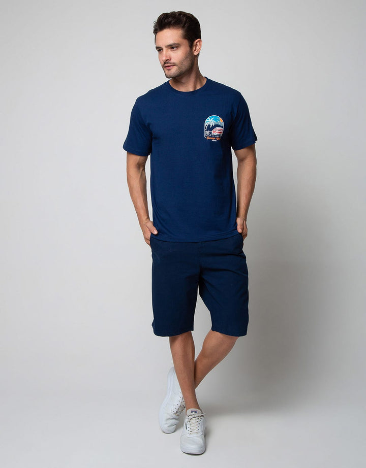 Nevada Short Sleeve T-Shirt Print Summer Vibes