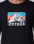 Nevada Short Sleeve T-Shirt Print Mountain