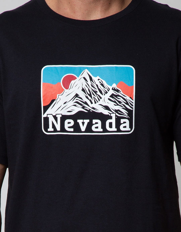 Nevada Short Sleeve T-Shirt Print Mountain