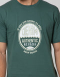 Nevada Short Sleeve T-Shirt  Print Keep Going