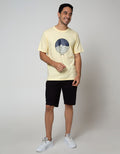 Nevada Short Sleeve T-Shirt Print Circle Night