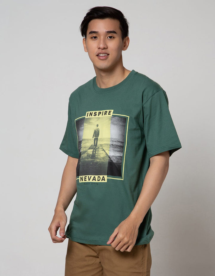 Nevada Short Sleeve T-Shirt Print Inspire