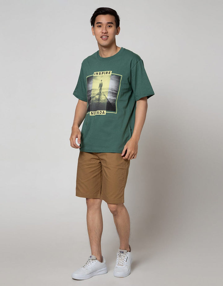 Nevada Short Sleeve T-Shirt Print Inspire