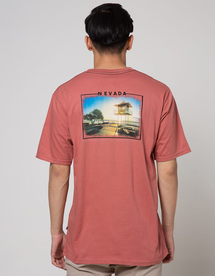 Nevada Short Sleeve T-Shirt  Print Baroque Rose