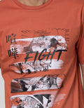 Nevada Short Sleeve T-Shirt Print Fight