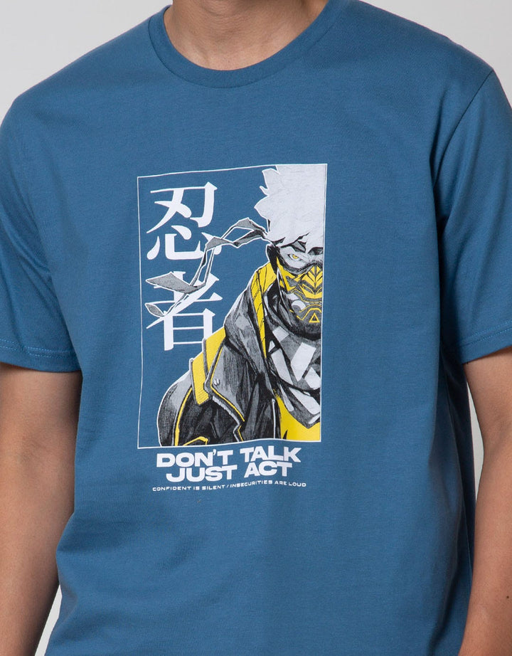 Nevada Short Sleeve T-Shirt  Print Don't Talk