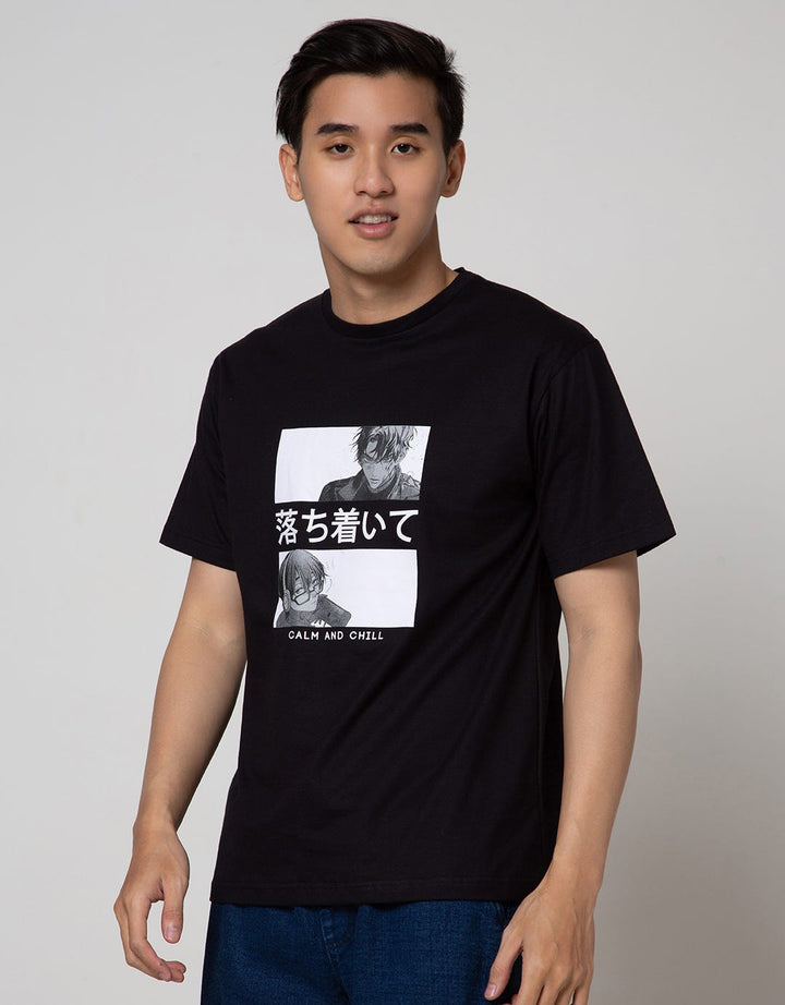 Nevada Short Sleeve T-Shirt Print Calm And Chill