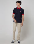 Nevada Jersey Tape Polo Shirt Pria