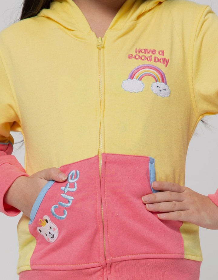 Little M Jacket Hoddie Cut N Sewn Amor