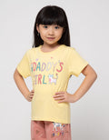 Little M Short Sleeve T-Shirt Foil Daady Girl