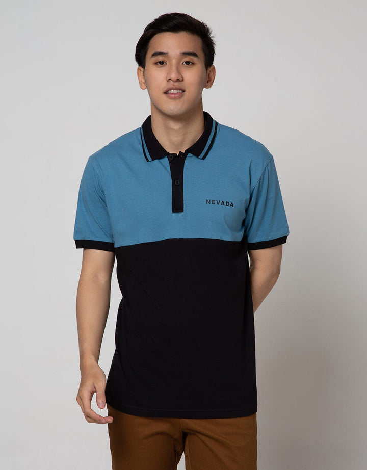 Nevada Short Sleeve Polo Shirt Jersey Cut &amp; Sewn