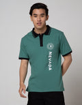 Nevada Short Sleeve Polo Shirt Jersey Print