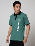 Nevada Short Sleeve Polo Shirt Jersey Print