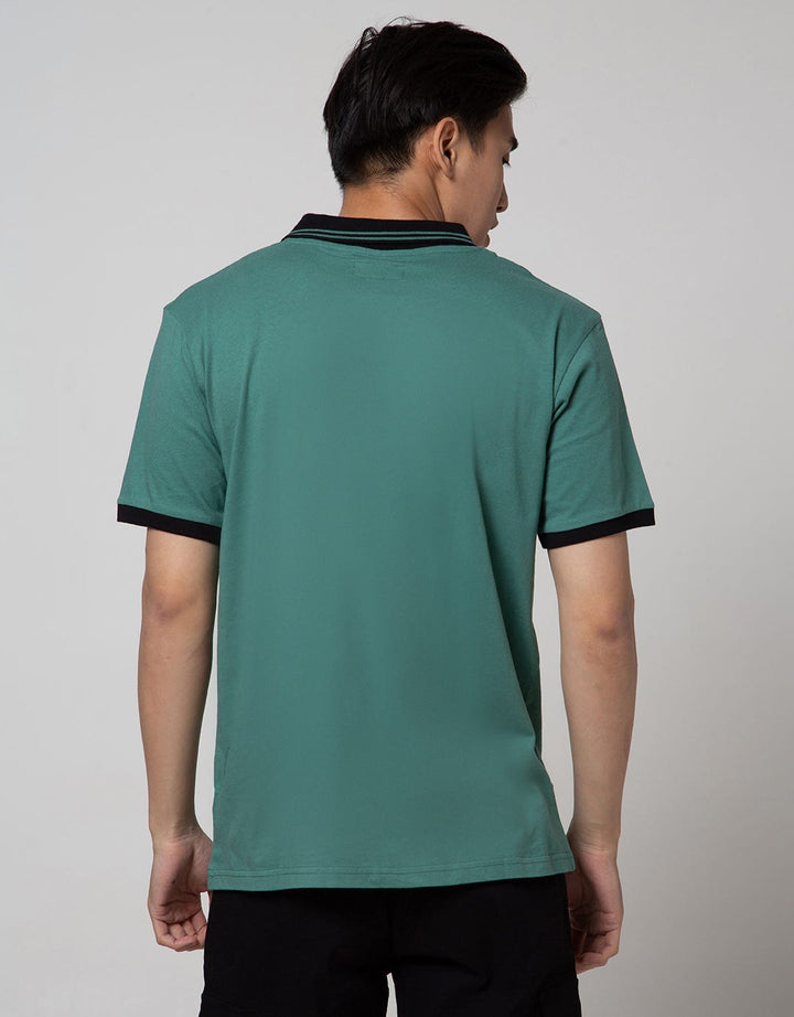 Nevada Short Sleeve Polo Shirt Jersey Print
