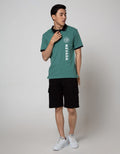 Nevada Short Sleeve Polo Shirt Jersey Print