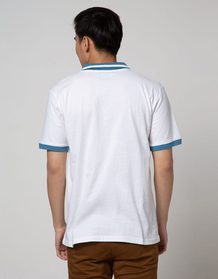 Nevada Short Sleeve Polo Shirt Jersey Print Memories
