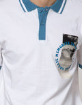 Nevada Short Sleeve Polo Shirt Jersey Print Memories