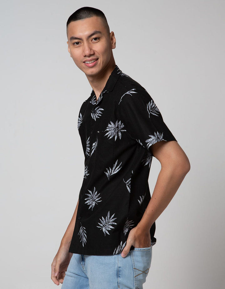 Nevada Short Sleeve Shirt Print Plant