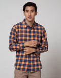 Nevada Long Sleeve Shirt Checked Shirt Flannel