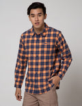 Nevada Long Sleeve Shirt Checked Shirt Flannel