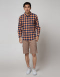 Nevada Long Sleeve Shirt Checked Shirt Flannel