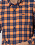 Nevada Long Sleeve Shirt Checked Shirt Flannel