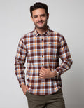 Nevada Long Sleeve Shirt Checked Shirt Flannel