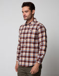 Nevada Long Sleeve Shirt Checked Shirt Flannel
