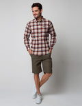Nevada Long Sleeve Shirt Checked Shirt Flannel