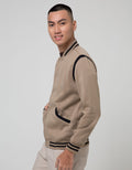 Nevada Jacket Knit Varsity Double