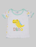 Pipiniko Short Sleeve T-Shirt Envelope Dino