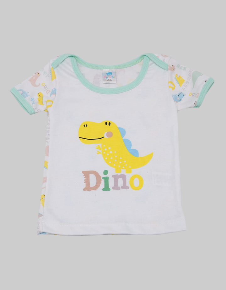 Pipiniko Short Sleeve T-Shirt Envelope Dino