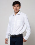 Cole Long Sleeve Shirt Texture Regular Basic