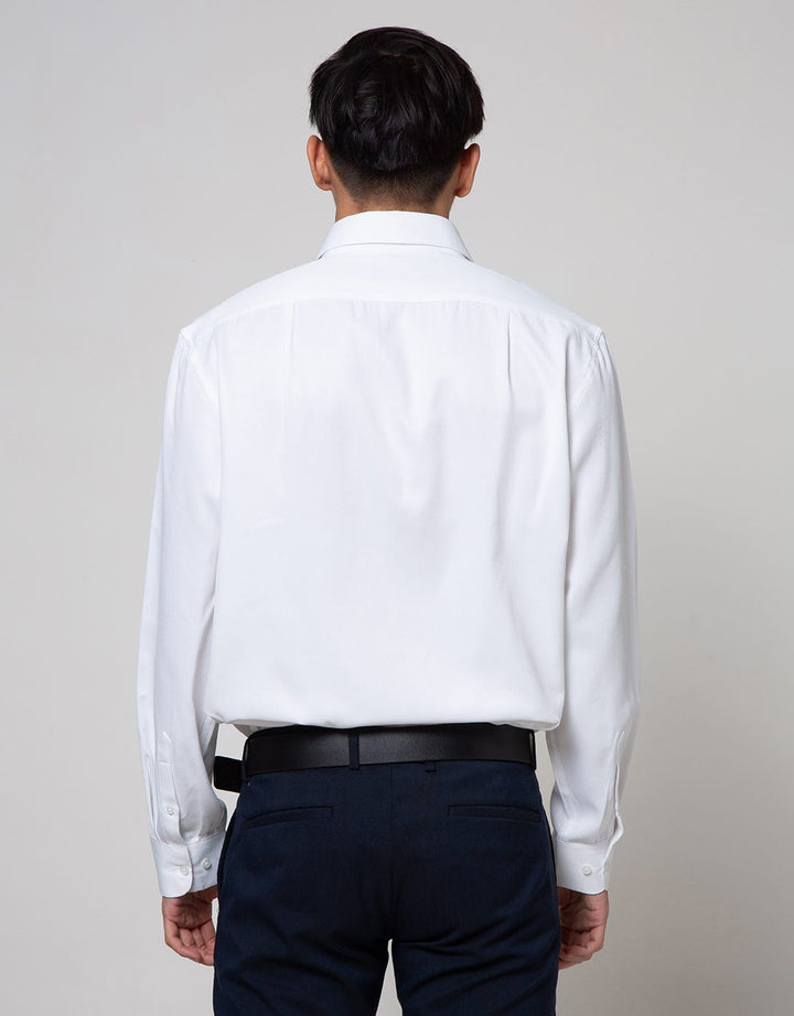 Cole Long Sleeve Shirt Texture Regular Basic