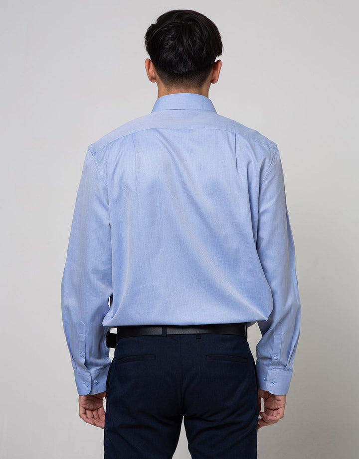 Cole Long Sleeve Shirt Texture Regular Button