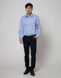 Cole Long Sleeve Shirt Texture Regular Button