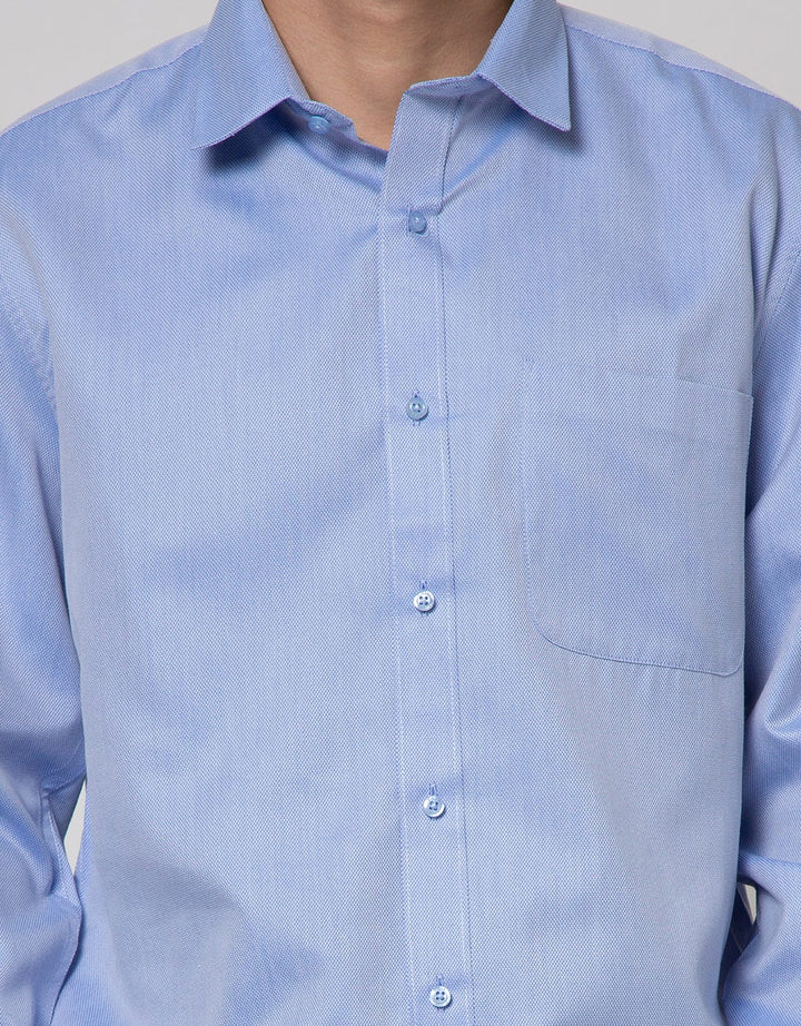 Cole Long Sleeve Shirt Texture Regular Button