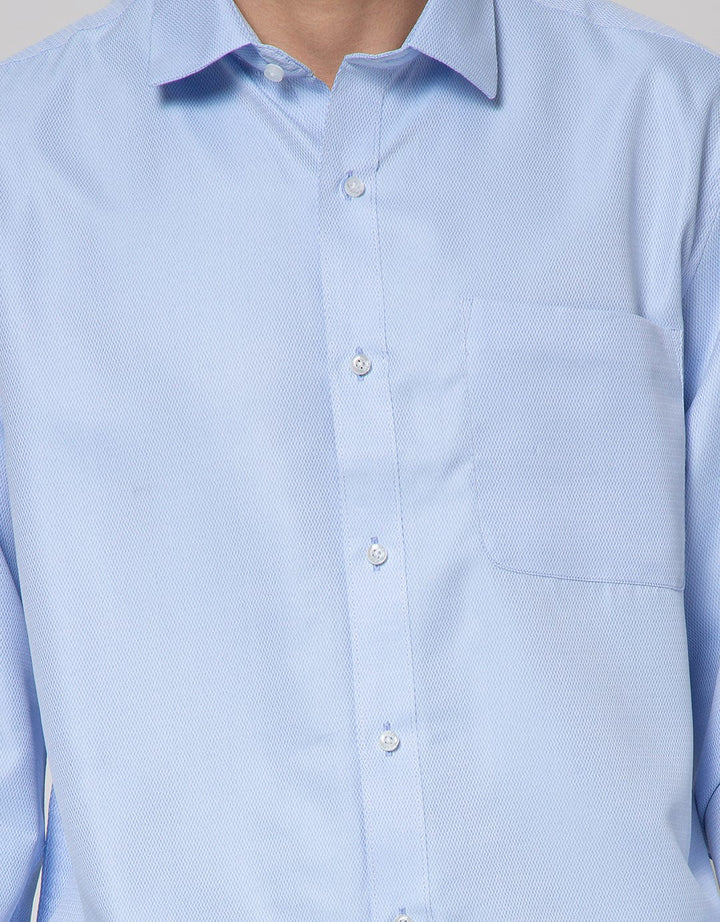 Cole Long Sleeve Shirt  Texture Regular Plain