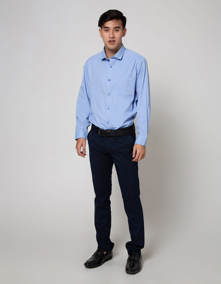 Cole Long Sleeve Shirt Texture Regular Simply