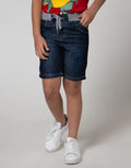 Little M Denim Shorts Rib