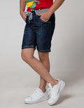 Little M Denim Shorts Rib
