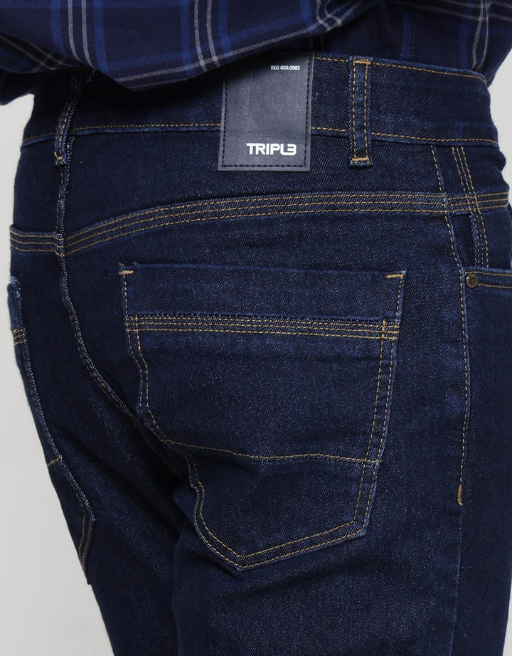 Triple Stretch Garment Celana Jeans Pria