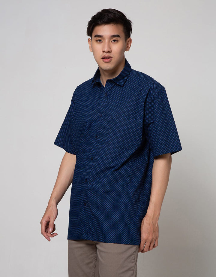 Cole Short Sleeve Shirt Print Regular