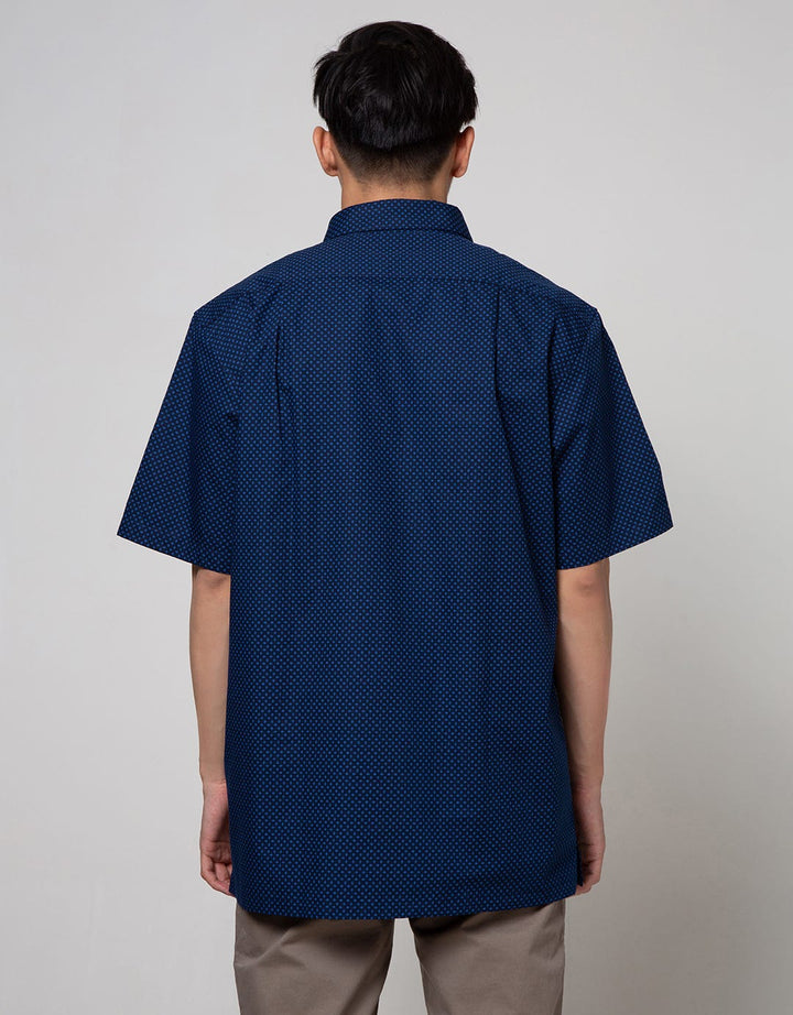 Cole Short Sleeve Shirt Print Regular