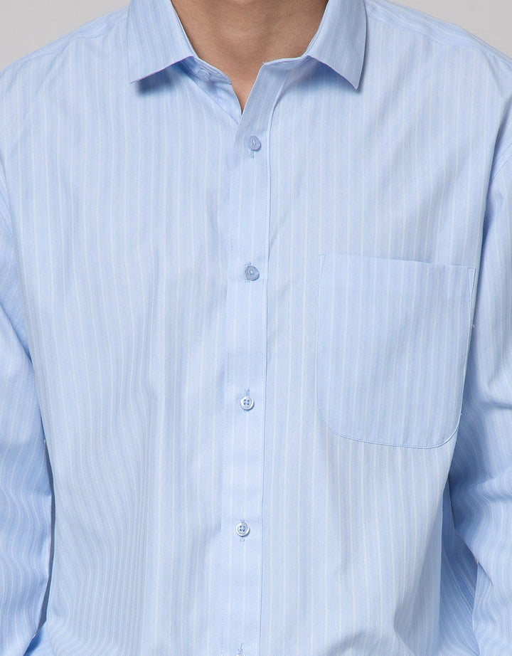 Cole Long Sleeve Shirt Stripe Regular Elegant