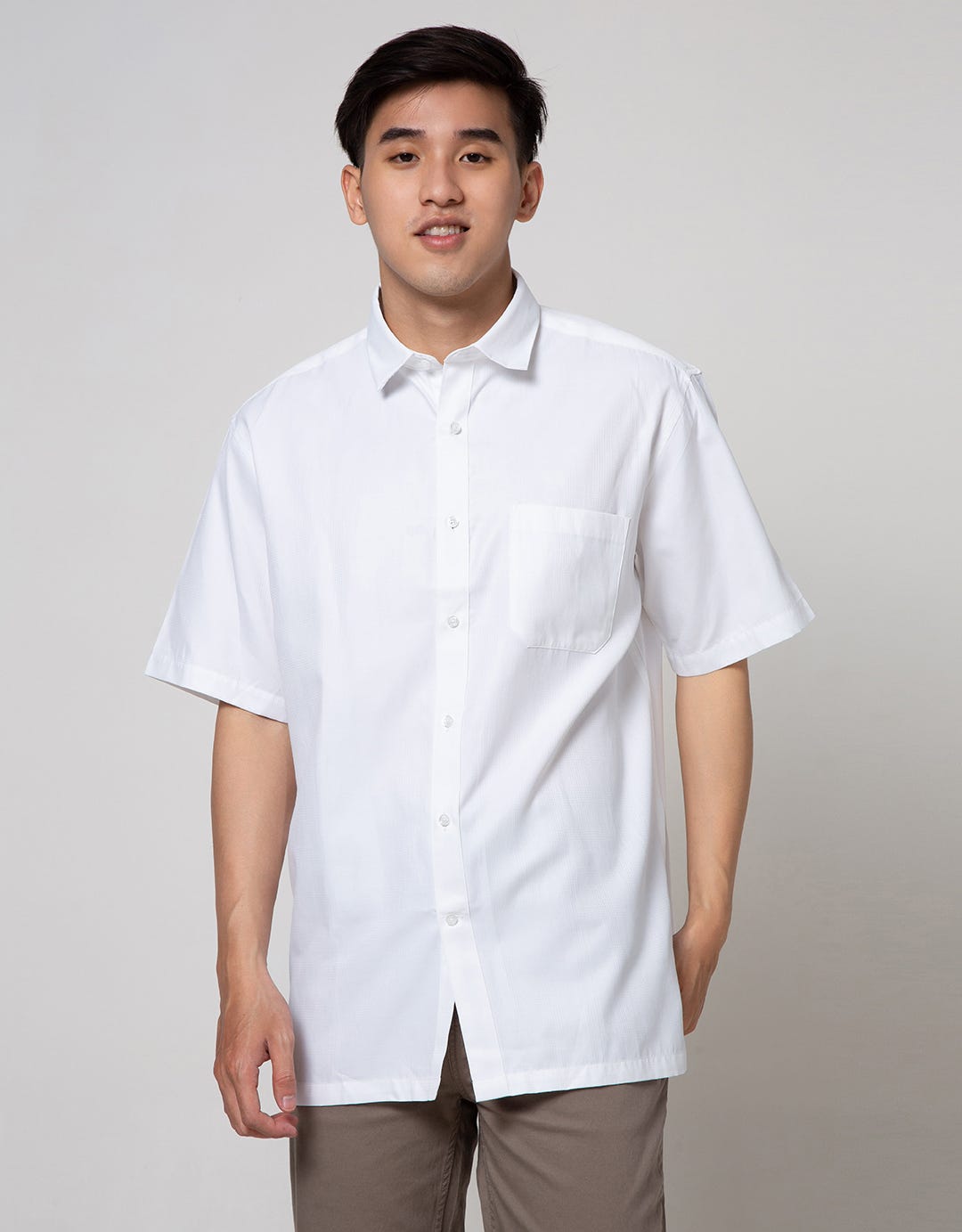 Cole Short Sleeve Shirt  Solid Regular