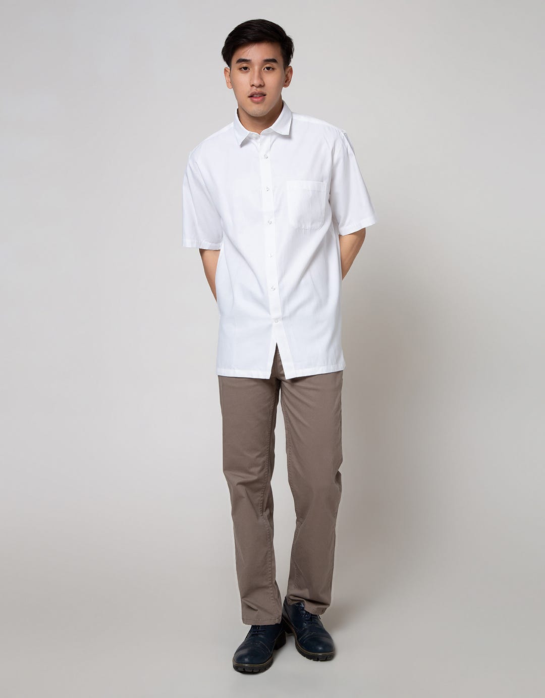 Cole Short Sleeve Shirt  Solid Regular
